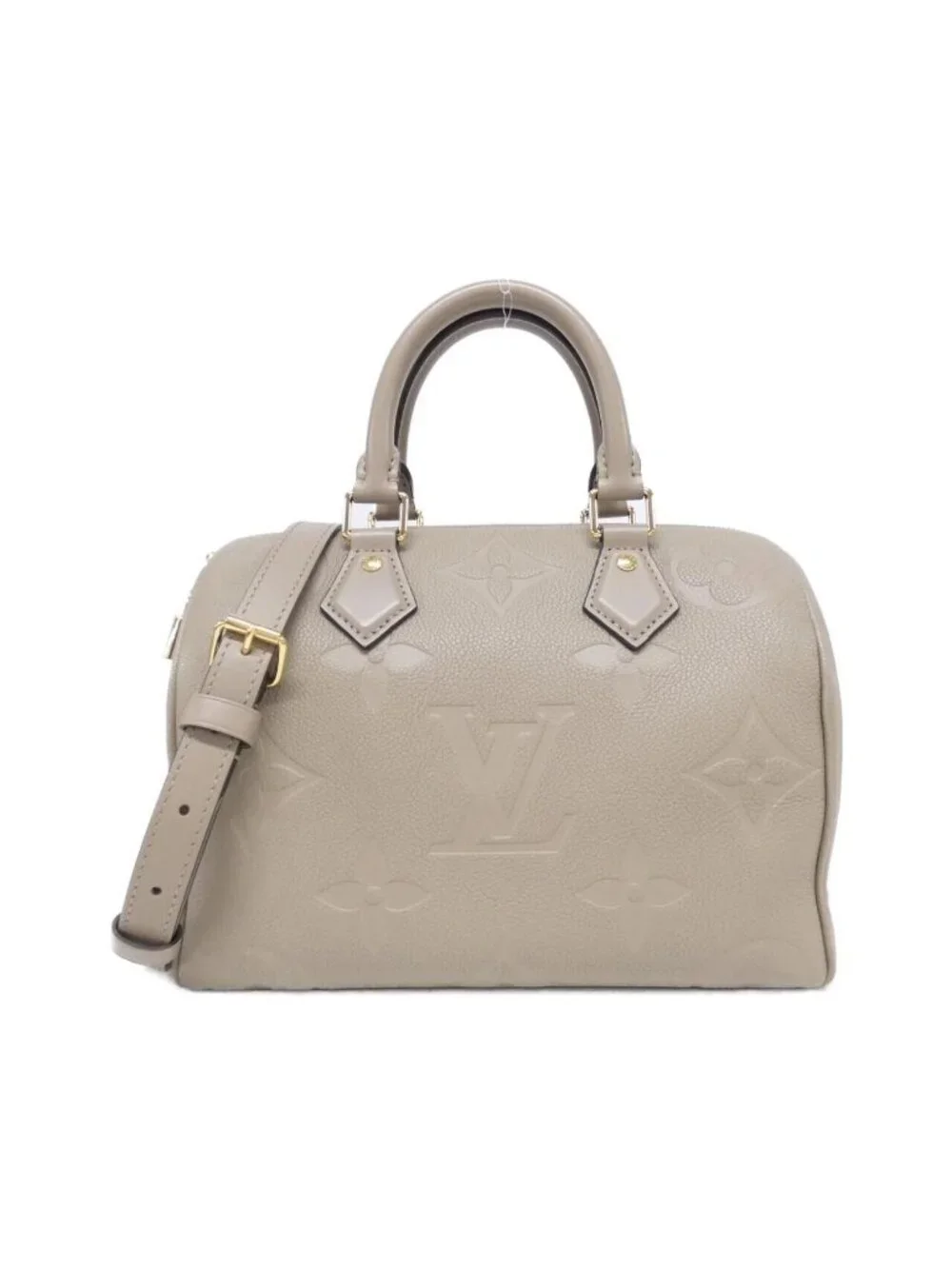 Louis Vuitton Monogram Empreinte Speedy Bandouliere 25 Boston